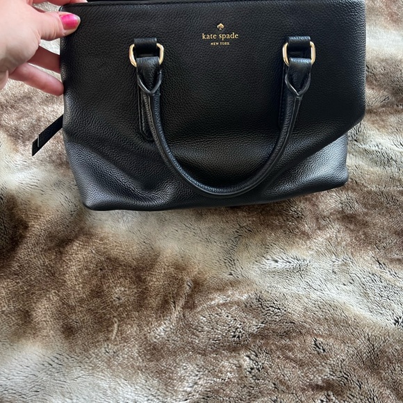 🚨Flash Sale!!!Kate Spade Pebbled Black Leather Set - Picture 8 of 11